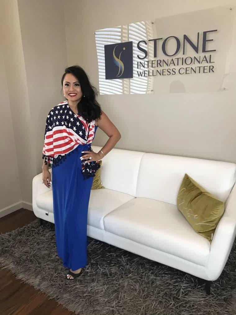 Quynh Chau Stone at the Each Moment Matters Award